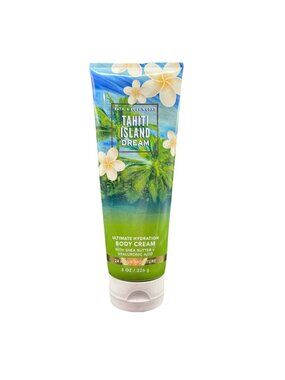 Bath & Body Works Tahiti Island Dream Ultimate Hydration Cream 8 oz Tropical